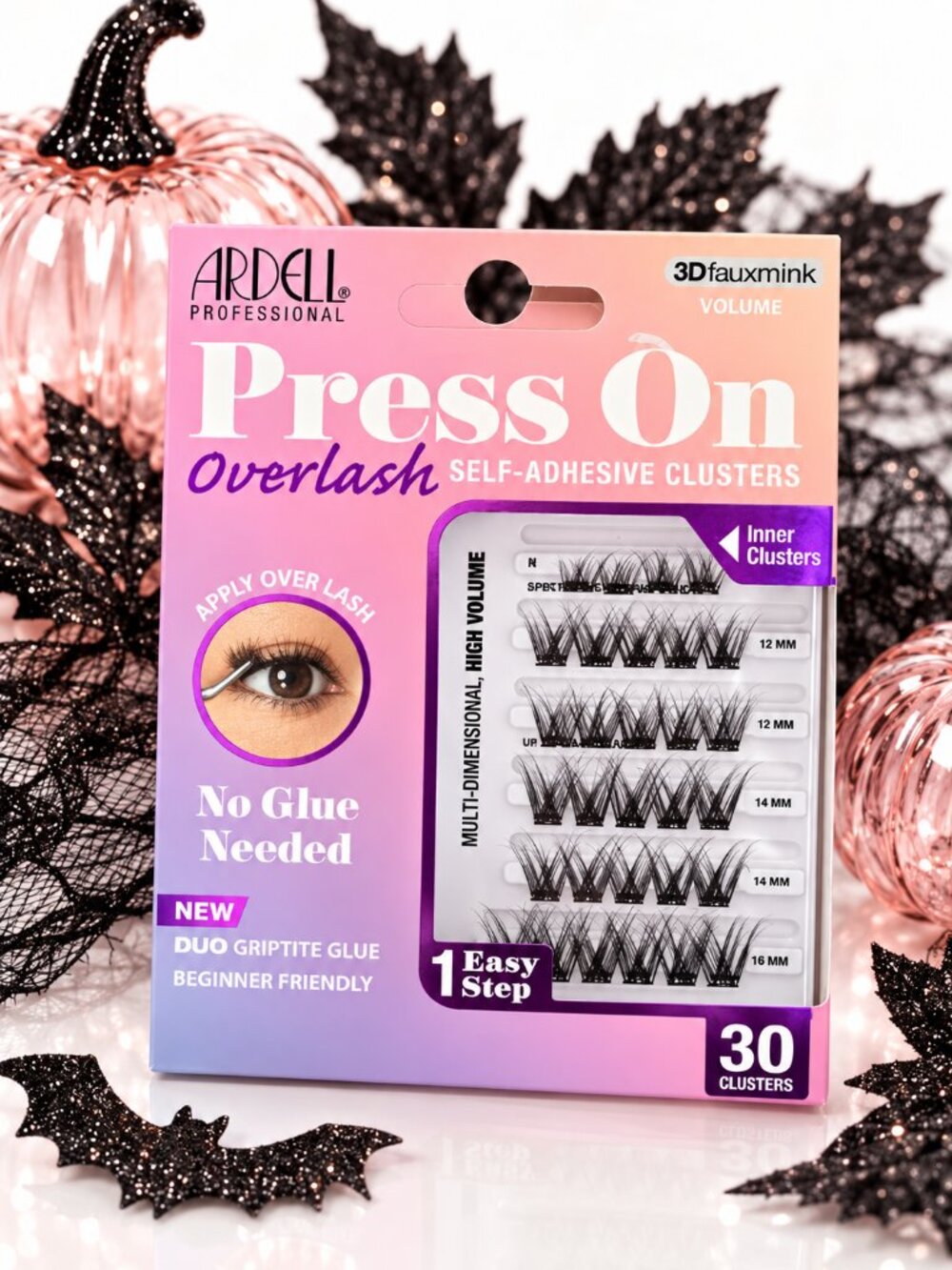 $8 Boo-Basket Add-On - Ardell Press On Overlash Clusters No Glue Required
